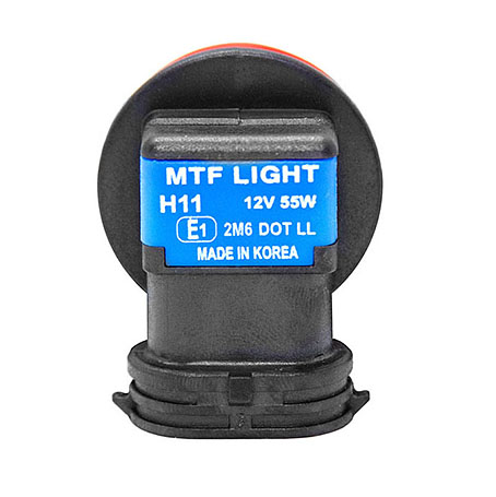 Набор ламп MTF H11 12v 55w Palladium  1826, фото 3