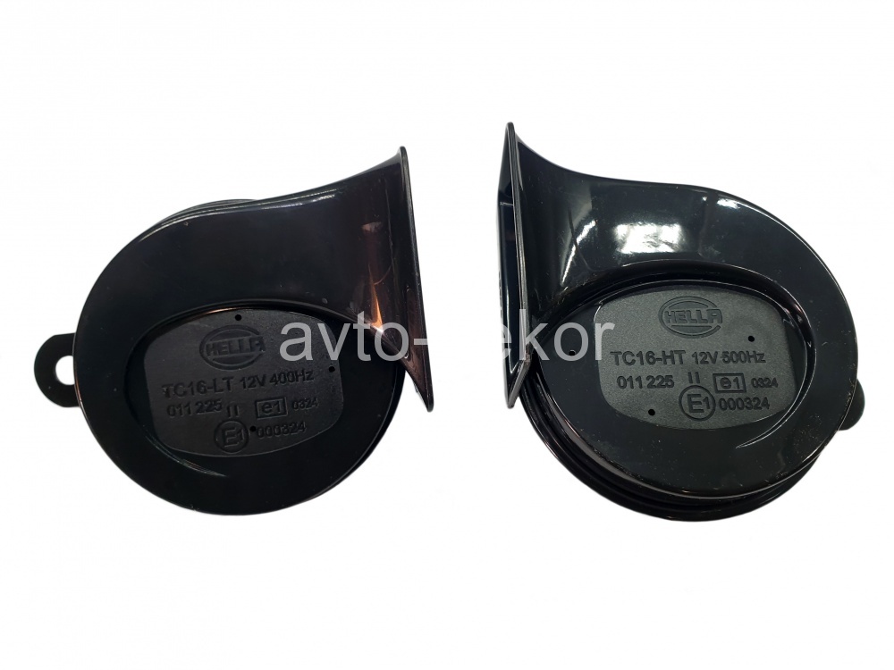 Сигнал HELLA ТE26 ракушки 12v, 500/400 Hz 2шт к-т.  20043, фото 1