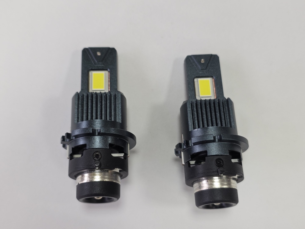 Светодиодные лампы головного света модель M17 D4S 6000K, 45w рабочая мощность, 2 медные трубки, без проводов, медные пластины охлаждения (к-т 2шт) AVTO-DEKOR  20112, фото 2
