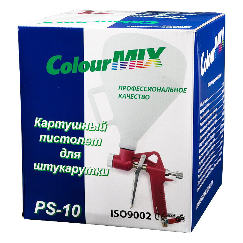 Краскопульт штукатурный PS-10 Colour MIX (картушный пистолет) PS10  20373, фото 4