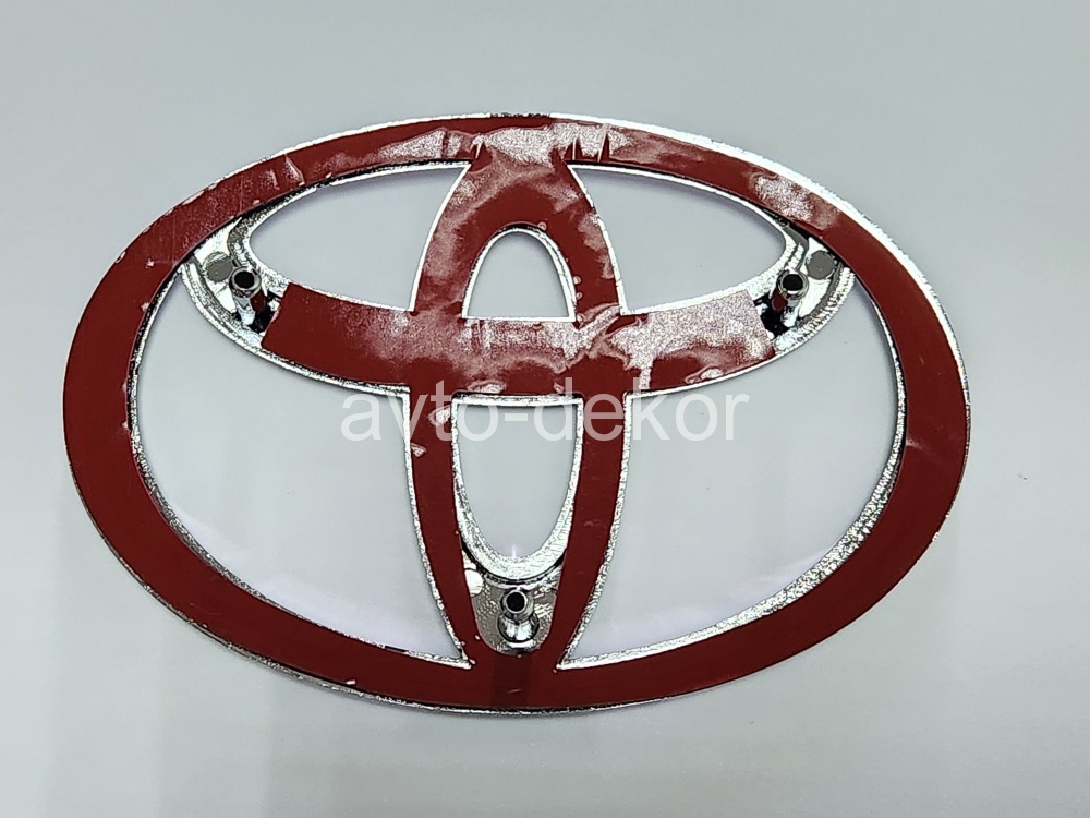 Эмблема TOYOTA 102мм 3 ножки  20515, фото 1