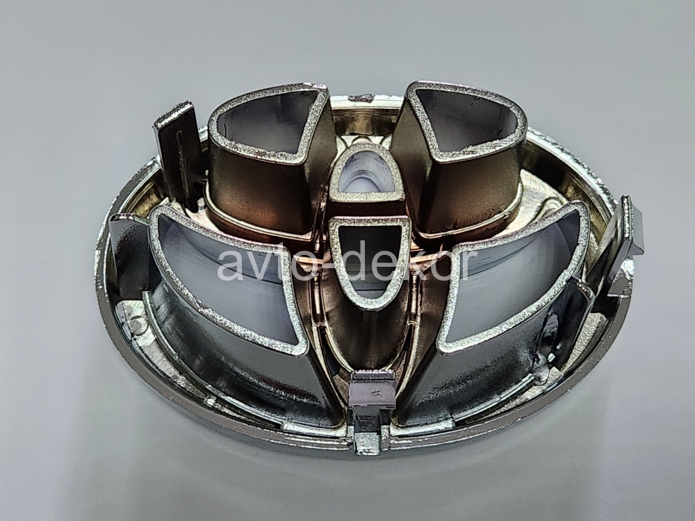 Эмблема TOYOTA 3D обьемная на решетку 88мм (001) 20520, фото 1