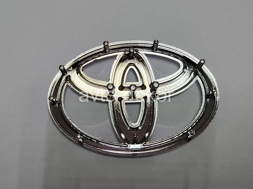 Эмблема TOYOTA  65мм 13 ножек  20537, фото 1