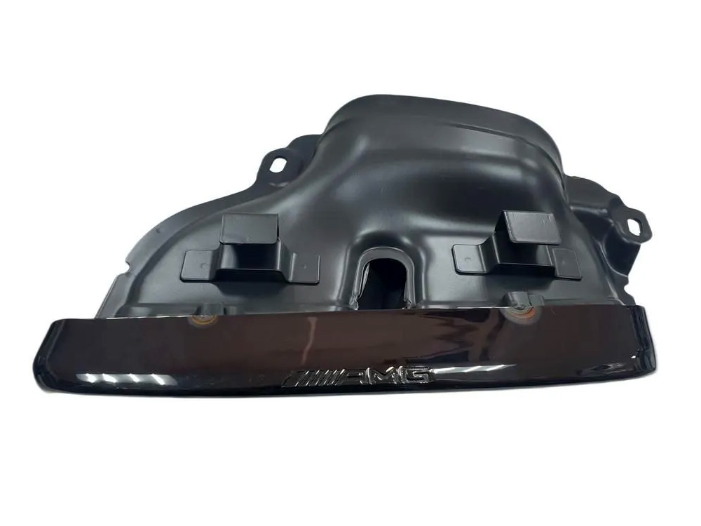 Насадка на глушитель MERCEDES W212, W222  AMG ромбики слитно врезные Titan Black  21438, фото 9