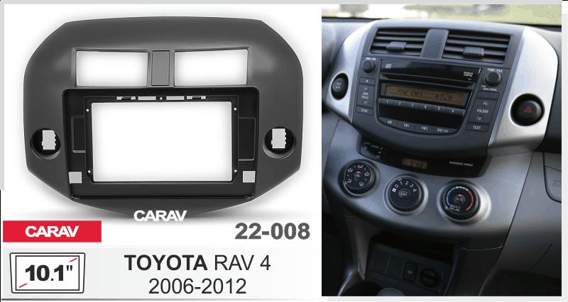 Купить 10.1-inch Рамка TOYOTA RAV4 2006-12  22008 в интернет-магазине