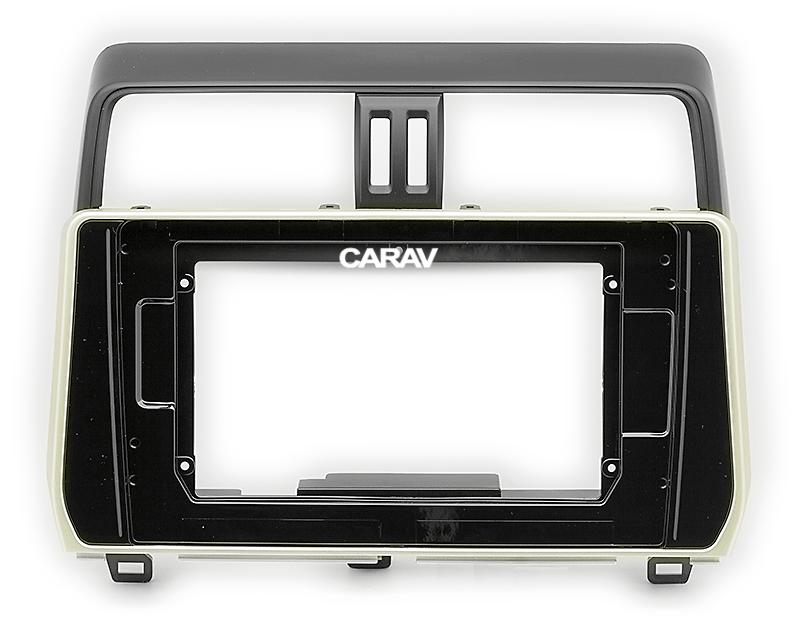 10.1-inch Рамка TOYOTA Land Cruiser Prado (150) 2017-20 (golden lin  22025, фото 1