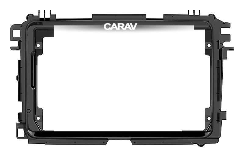 9-inch Рамка HONDA HR-V, Vezel, XR-V 2014-21 (Left wheel/Gloss black  22040, фото 1