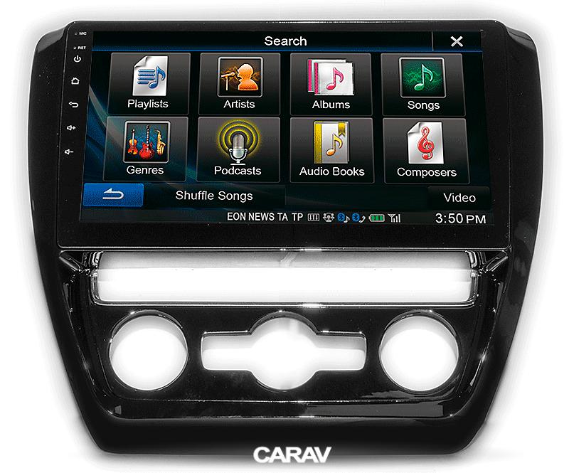 10.1-inch Рамка VOLKSWAGEN Jetta 2010-2018, Sagitar 2012-2019  22043, фото 7