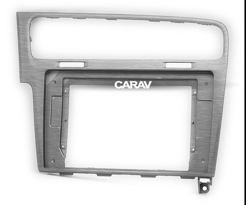 10.1-inch Рамка VOLKSWAGEN Golf 7 2012-21  СЕРАЯ  22048, фото 1