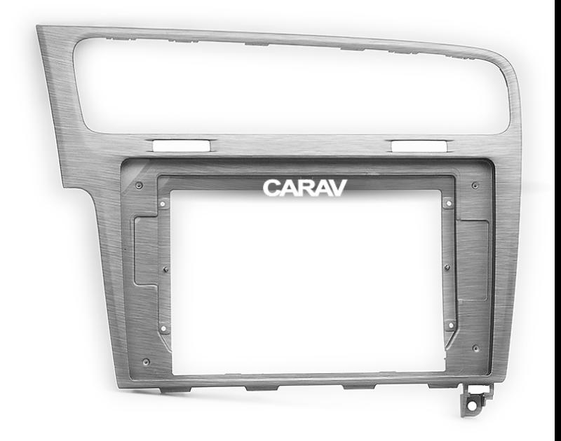10.1-inch Рамка VOLKSWAGEN Golf 7 2012-21  СЕРАЯ  22048, фото 2