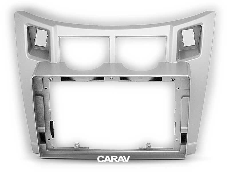 9-inch Рамка TOYOTA Yaris,Vitz, Platz 2005-10 (Silver)  22100, фото 1