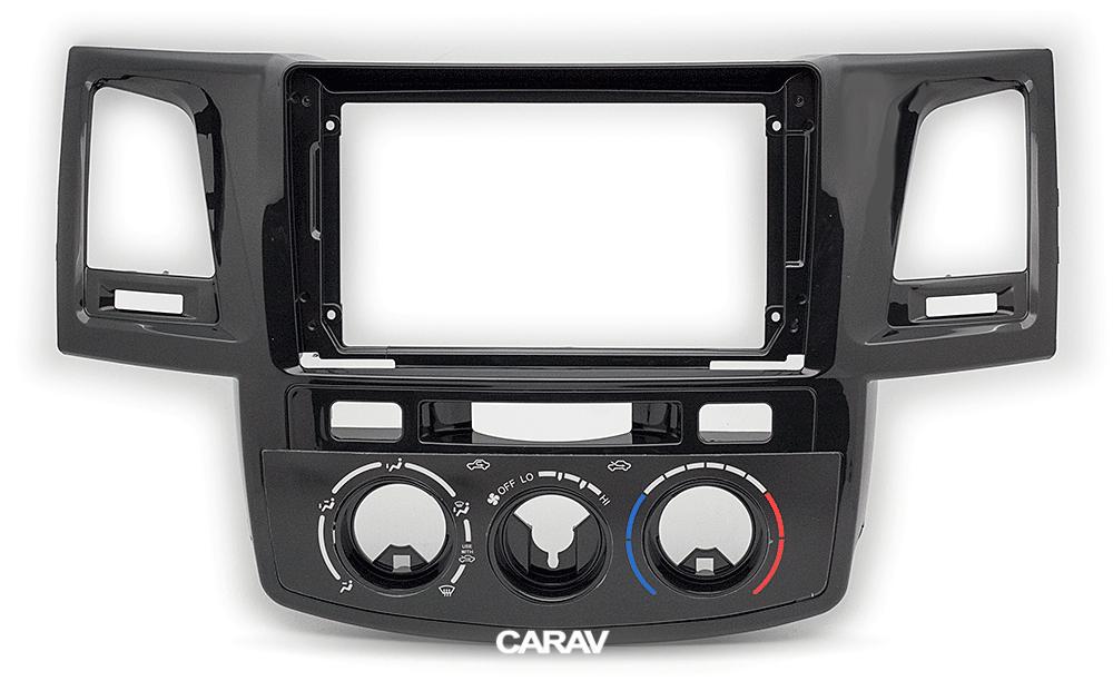 9-inch Рамка TOYOTA Hilux, Fortuner 2005-08 (Manual AC)  221081, фото 1