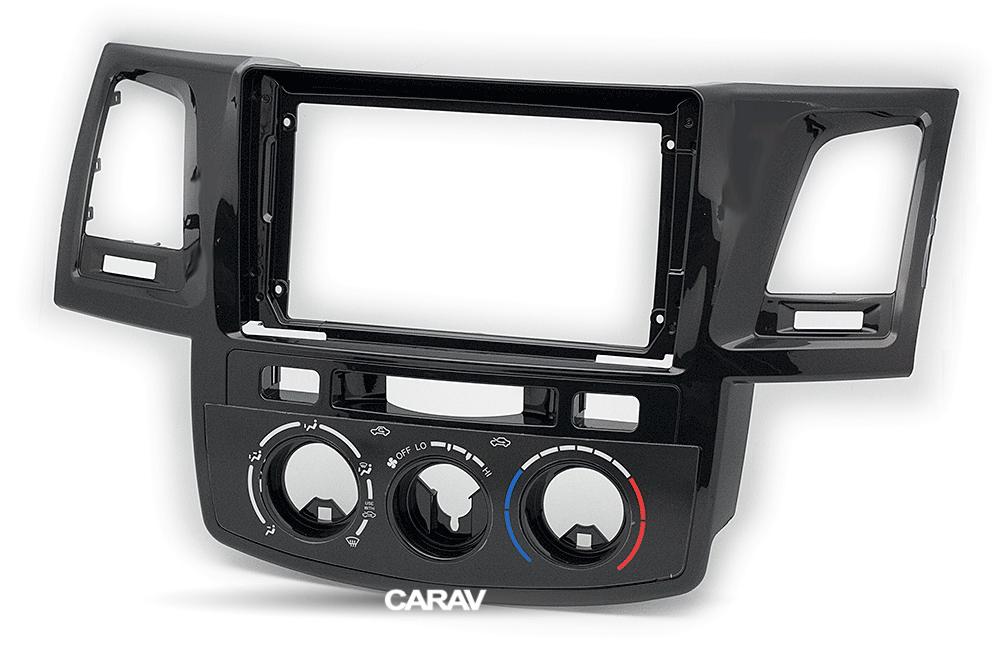 9-inch Рамка TOYOTA Hilux, Fortuner 2005-08 (Manual AC)  221081, фото 2