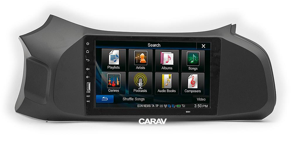 9-inch Рамка CHEVROLET Onix 2012-2019 ЧЕРНАЯ БЕЗ ПОКРАСКИ  221090, фото 5