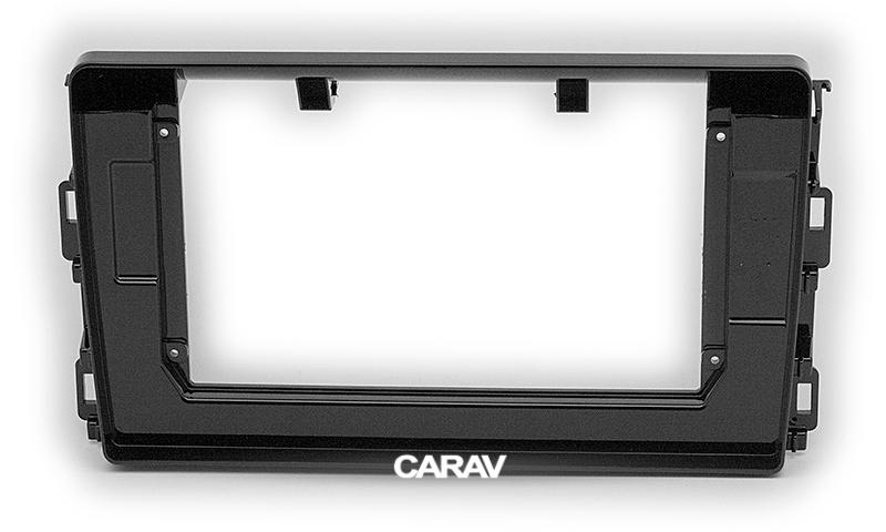 10.1-inch Рамка TOYOTA Allion (T260/265), Premio 2016-2021  ЧЕРНАЯ БЛЕСТЯЩАЯ  221102, фото 1