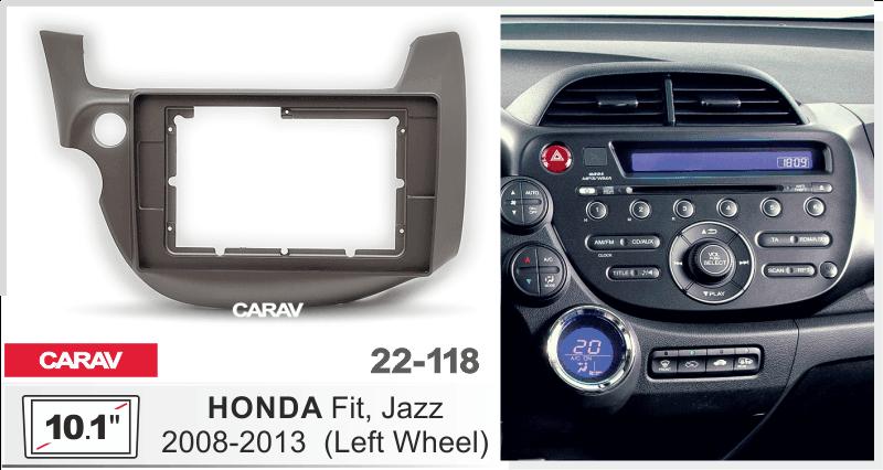 Купить 10.1-inch Рамка HONDA Jazz, Fit 2008-13  (Left wheel)  22118 в интернет-магазине