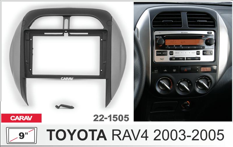 Купить 9-inch Рамка TOYOTA RAV4 2003-05  221505 в интернет-магазине