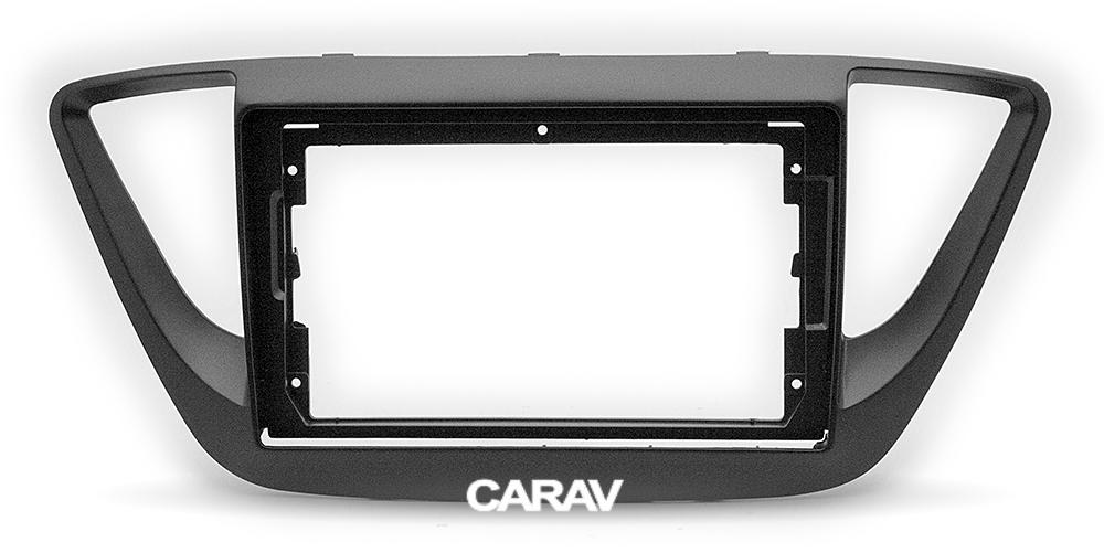 9-inch Рамка HYUNDAI Accent 2017-22, Solaris, Verna 2017-20 black  221533, фото 1