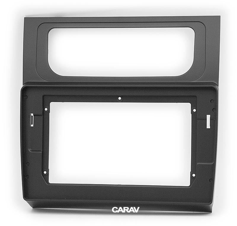 10.1-inch Рамка VOLKSWAGEN Touran 2010-15 (Auto AC/Black)  221588, фото 1