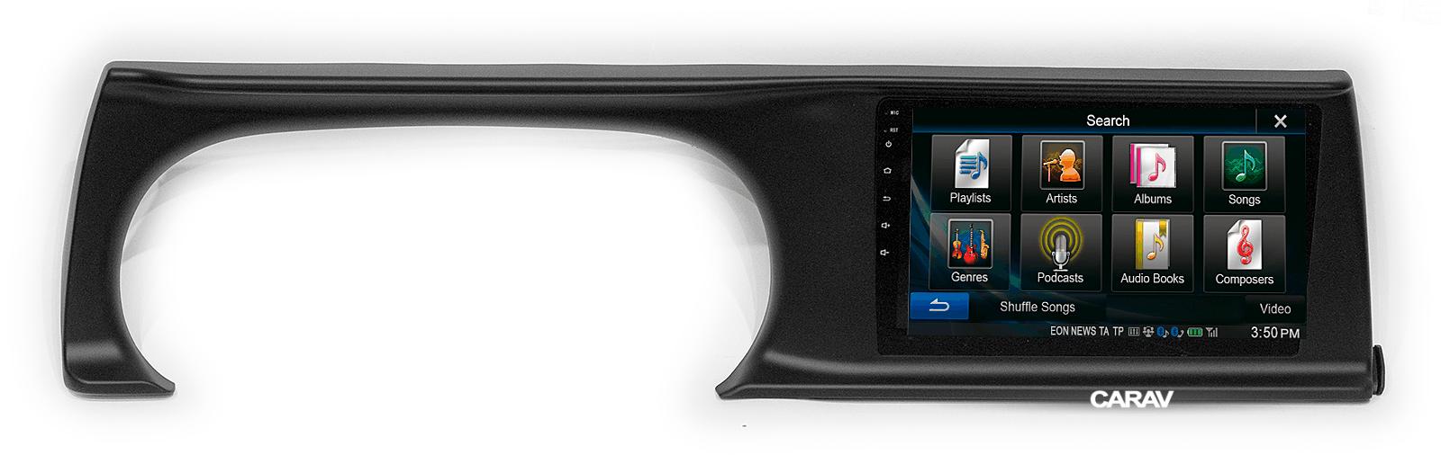 10.1-inch Рамка KIA Seltos 2019+ Ver.1  ЧЕРНАЯ  221609, фото 3