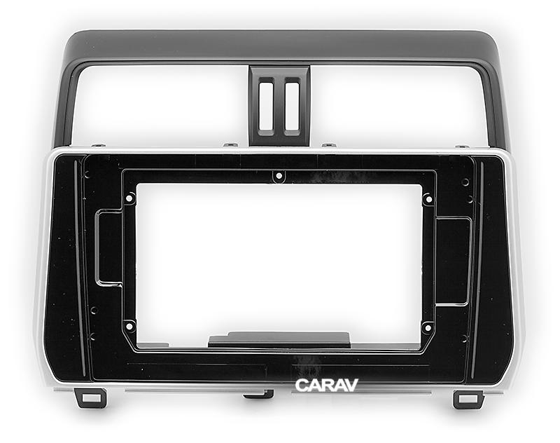 10.1-inch Рамка TOYOTA Land Cruiser Prado (150) 2017-2020 (silver)  221660, фото 1