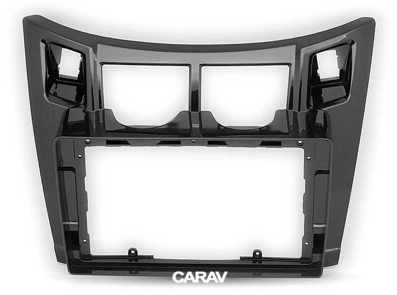 9-inch Рамка TOYOTA Yaris,Vitz, Platz 2005-10 (Gloss black)  22172, фото 1