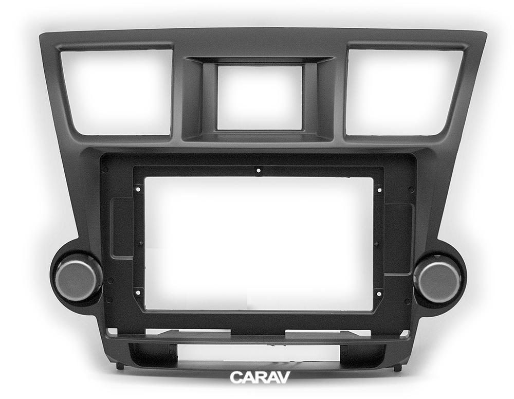 10.1-inch Рамка TOYOTA Highlander 2008-2013, Kluger 2008-2014  221819, фото 1