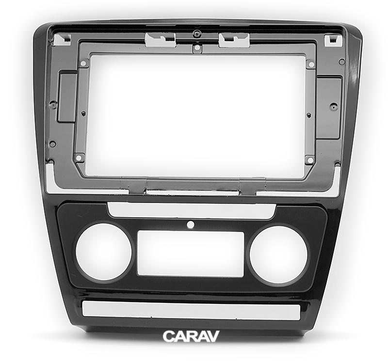 10.1-inch Рамка SKODA Octavia 2008-13 (Auto & Manual Air-Conditioni  22185, фото 1