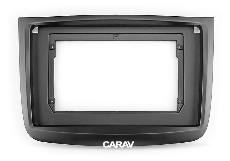 10.1-inch Рамка MERCEDES-BENZ Vito (W639) 2010-2015  ЧЕРНАЯ  221889, фото 1