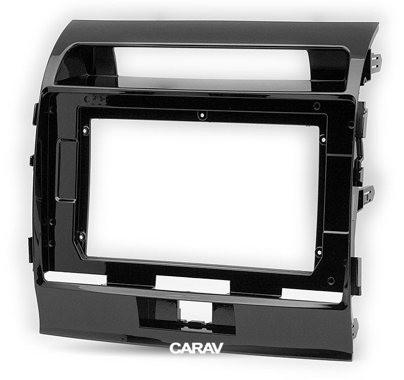 10.1-inch Рамка TOYOTA Land Cruiser (200) 2008-15 (Gloss black)  22190, фото 2
