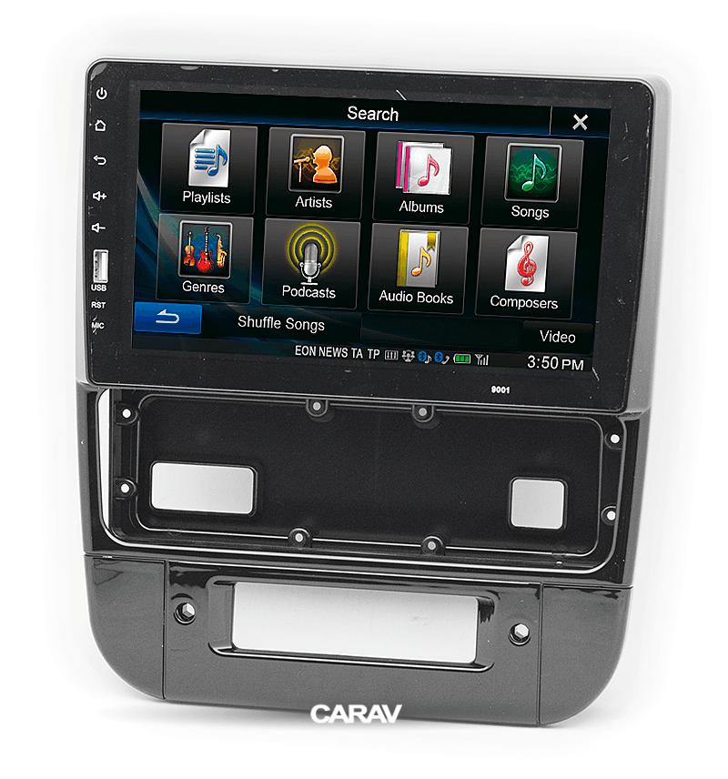 9-inch Рамка PEUGEOT (406) 1999-2005 ЧЕРНЫЙ БЛЕСТЯЩИЙ  221942, фото 4
