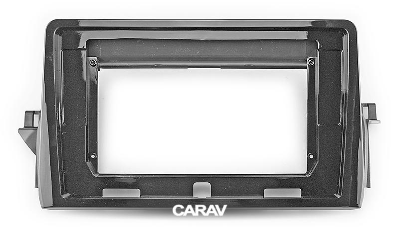 10.1-inch Рамка TOYOTA Camry 2021+ (Left wheel / Middle-East mark  ЧЕРНАЯ БЛЕСТЯЩАЯ  221948, фото 1
