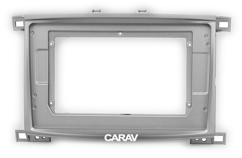 10.1-inch Рамка TOYOTA Land Cruiser 100 2002-07/LEXUS LX-470 2002  22196, фото 1