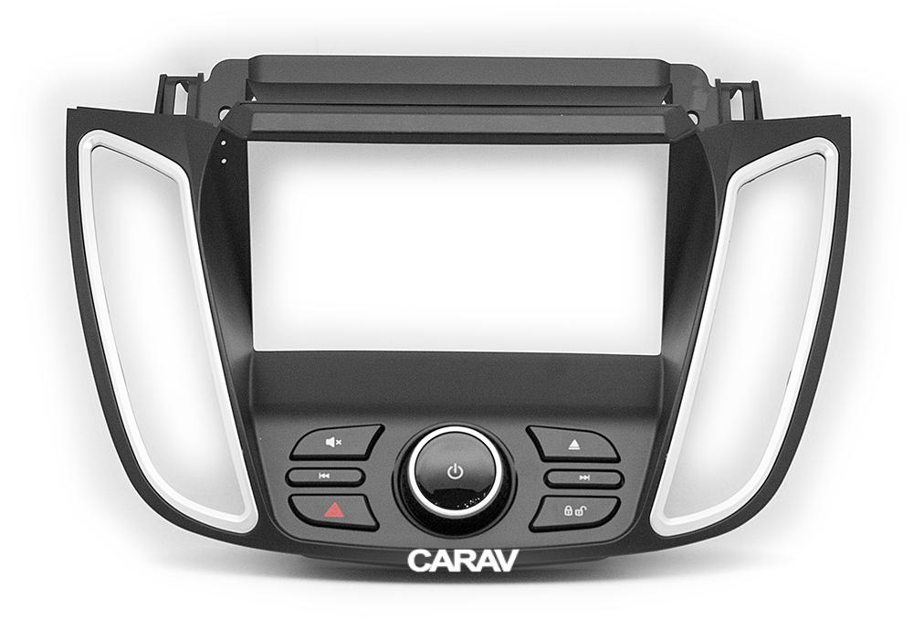 9-inch Рамка FORD C-Max 2010-2019/ Kuga 2013-2019/ Escape 2012-2019  с заводским дисплеем и навигацией  ЧЕРНАЯ  221995, фото 1