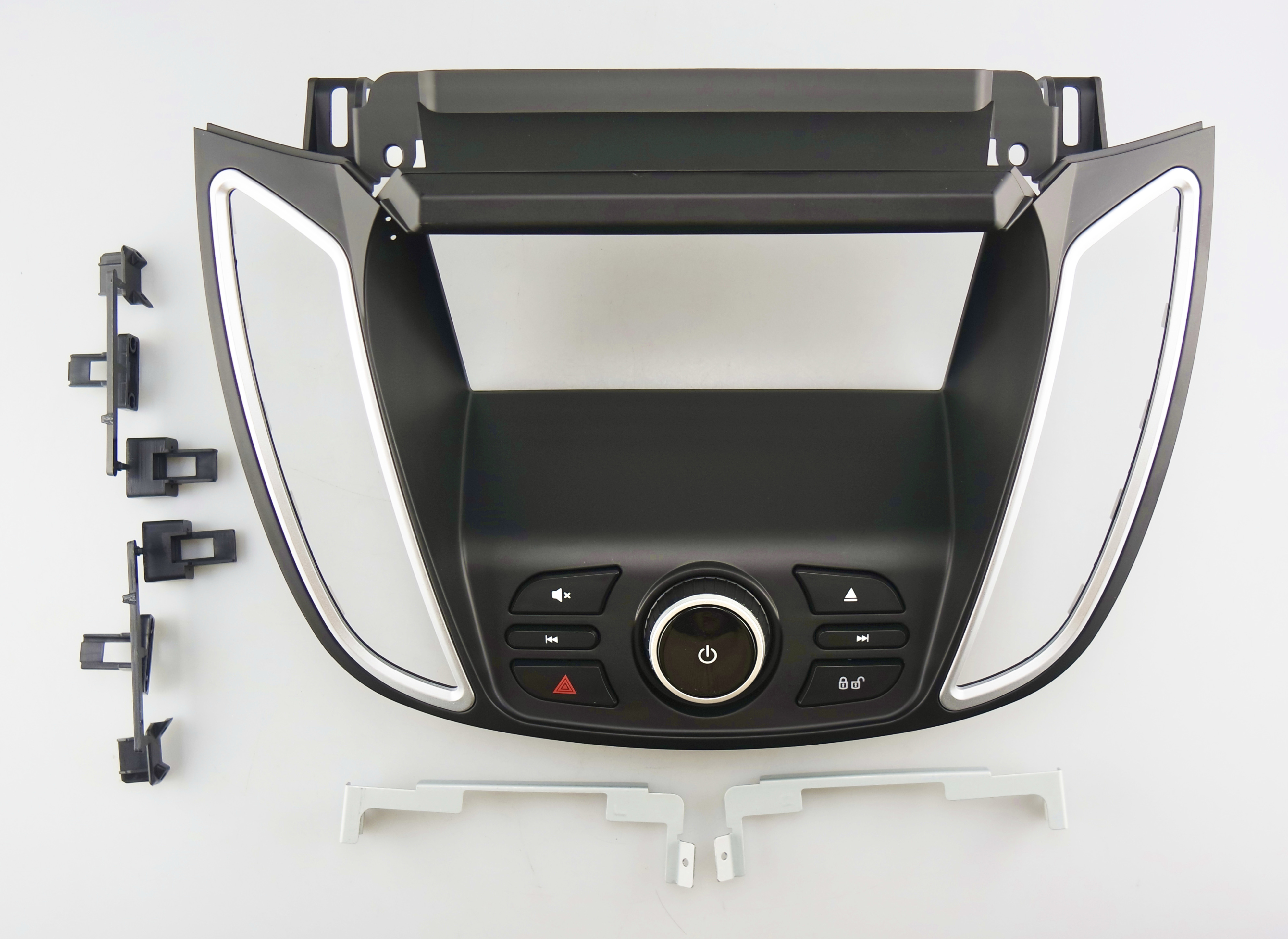 9-inch Рамка FORD C-Max 2010-2019/ Kuga 2013-2019/ Escape 2012-2019  с заводским дисплеем и навигацией  ЧЕРНАЯ  221995, фото 7