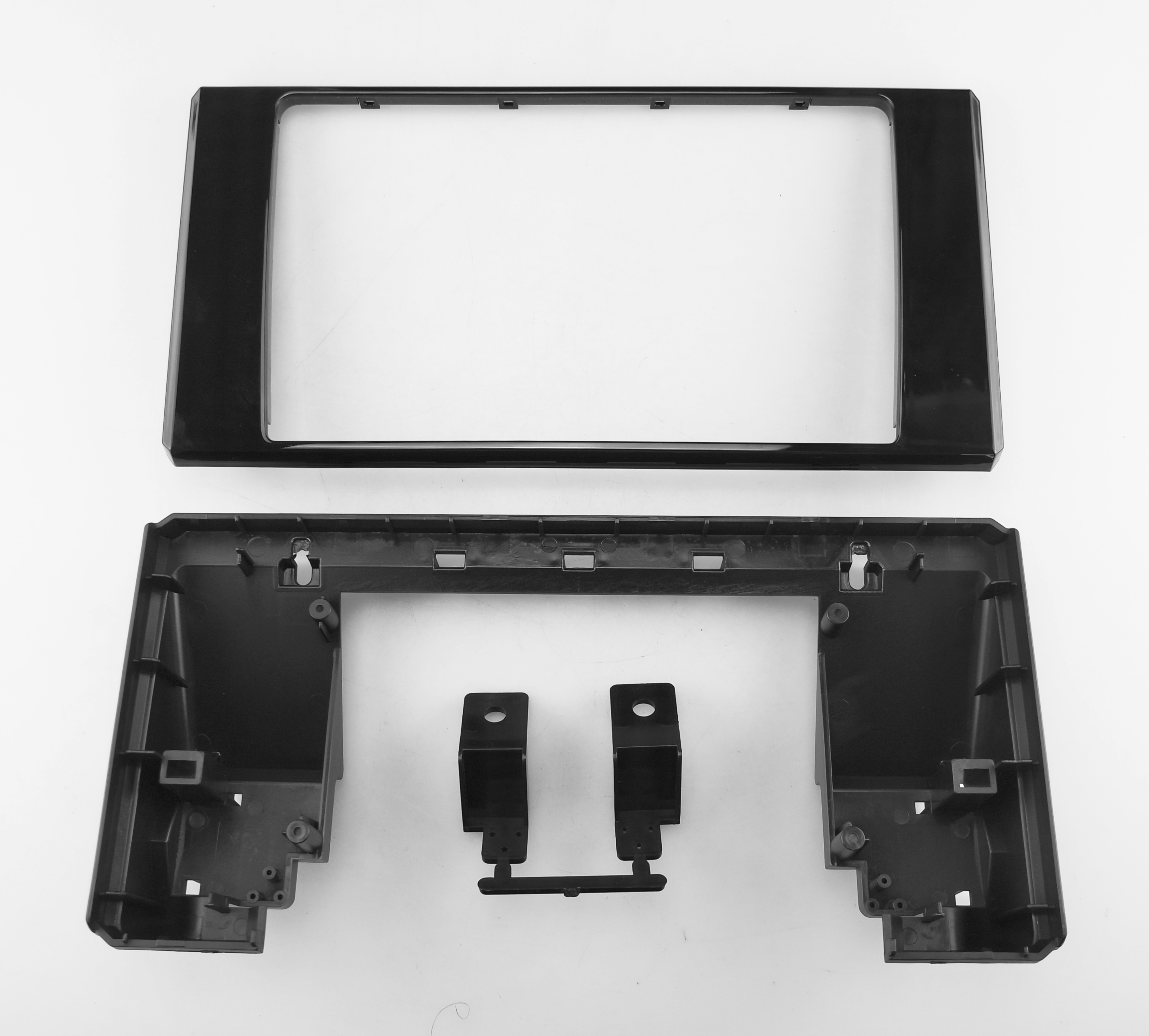10.1-inch Рамка TOYOTA Land Cruiser 300 2021+  ЧЕРНАЯ  222015, фото 1