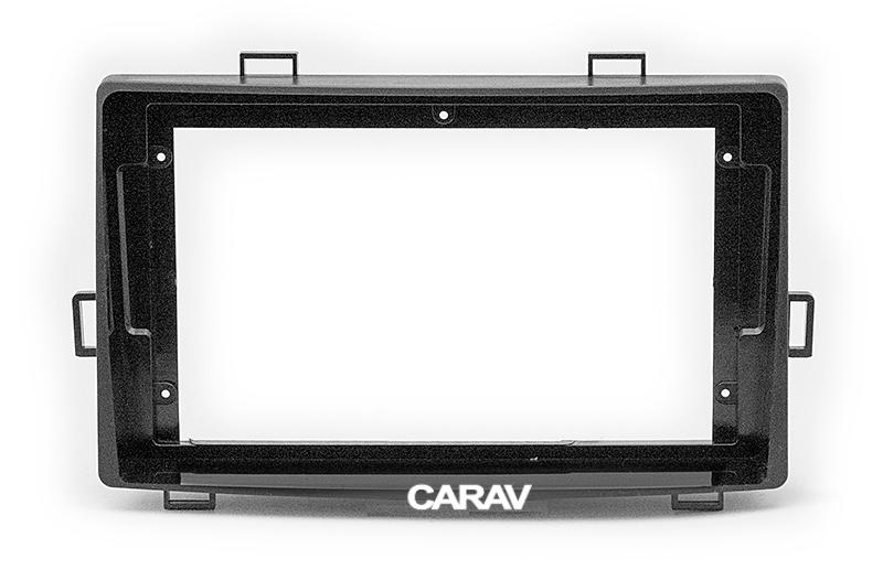 9-inch Рамка TOYOTA Noah, Voxy 2007-2013 ЧЕРНАЯ БЕЗ ПОКРАСКИ  222023, фото 1