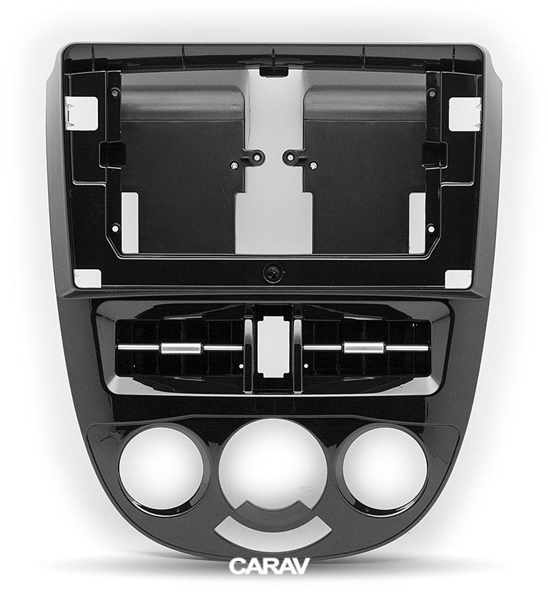 10.1-inch Рамка CHEVROLET Lacetti 2004-2013 / Sedan / Manual AC / Ver.2  ЧЕРНАЯ БЛЕСТЯЩАЯ  222032, фото 1