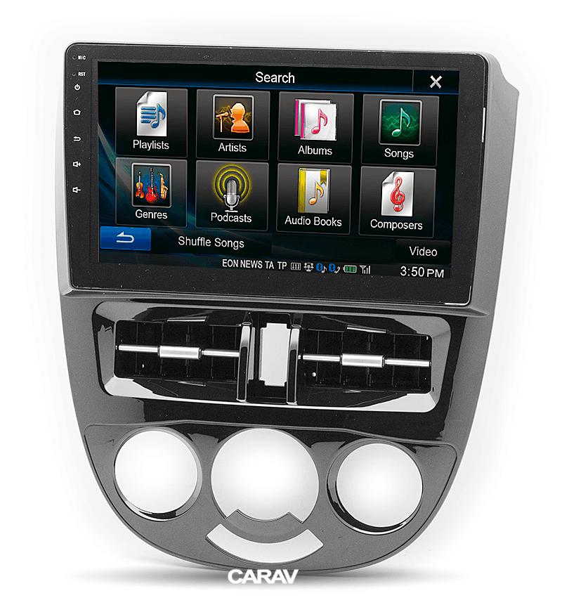 10.1-inch Рамка CHEVROLET Lacetti 2004-2013 / Sedan / Manual AC / Ver.2  ЧЕРНАЯ БЛЕСТЯЩАЯ  222032, фото 5