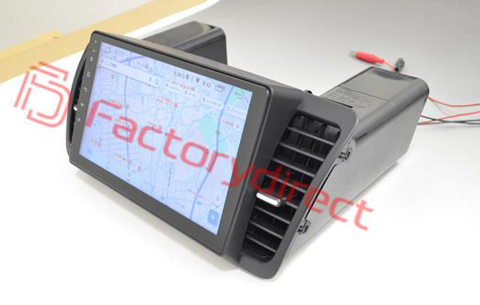 9-inch Рамка SUBARU Legacy, Outback 2003-2009  ЧЕРНАЯ  222106, фото 1