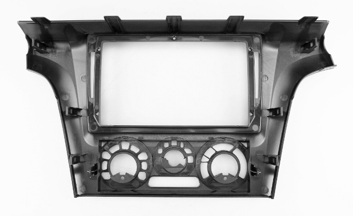 9-inch Рамка MITSUBISHI Outlander 2002-2008  ЧЕРНАЯ БЕЗ ПОКРАСКИ  222124, фото 1