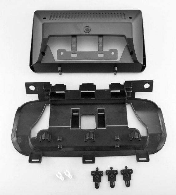 10.1-inch Рамка NISSAN X-Trail 2021+ Ver.2  ЧЕРНАЯ  222126, фото 1