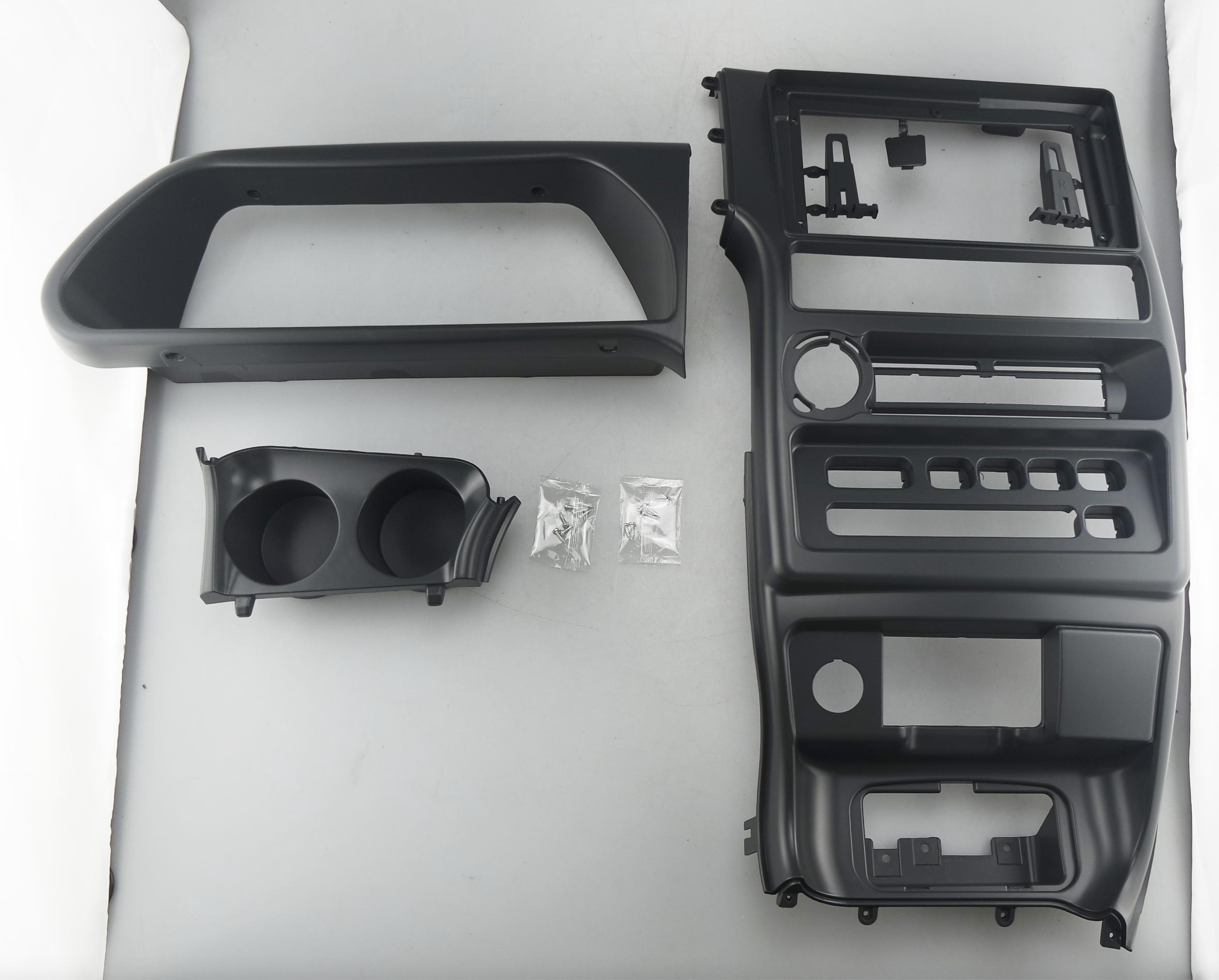 Купить 9-inch Рамка LADA (2113) 2004-2013/ (2114) 2002-2013/ (2115) 2000-2012/ (2108) 1997-2005/ (2109) 2003-2011/ (21099) 2000-2011 Европанель цельная рамка  ТЕМНО-СЕРЫЙ  222157 в интернет-магазине
