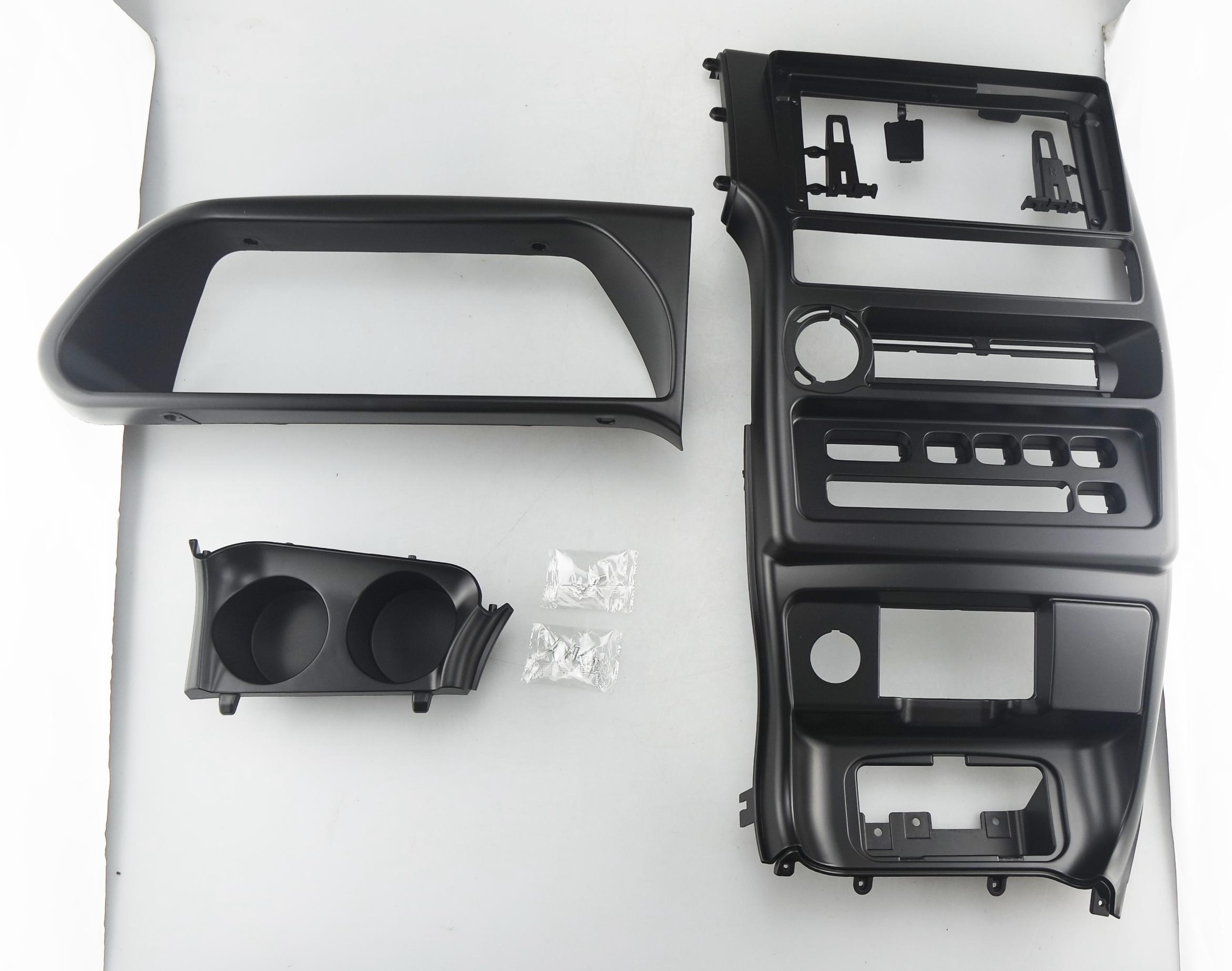 Купить 9-inch Рамка LADA (2113) 2004-2013/ (2114) 2002-2013/ (2115) 2000-2012/ (2108) 1997-2005/ (2109) 2003-2011/ (21099) 2000-2011 Европанель цельная рамка  ЧЕРНАЯ  222159 в интернет-магазине