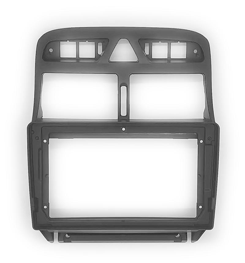 Купить 9-inch Рамка PEUGEOT (307) 2001-2011  ЧЕРНАЯ  222166 в интернет-магазине
