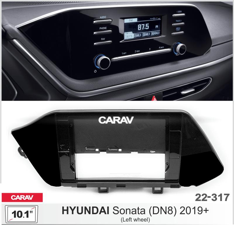 Купить 10.1-inch Рамка HYUNDAI Sonata (DN8) 2019+ (left wheel)  22317 в интернет-магазине