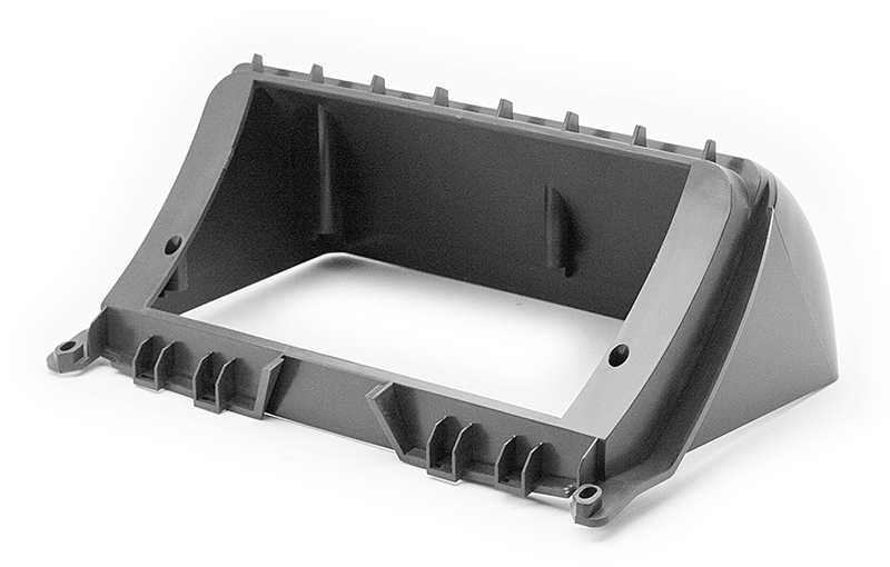 9-inch Рамка MERCEDES-BENZ C-klasse (W204) 2007-11 (grey)  22359, фото 3