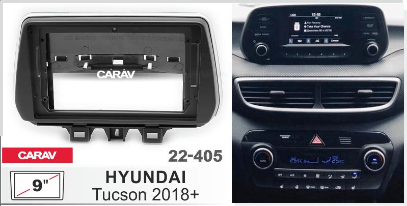 Купить 9-inch Рамка HYUNDAI Tucson 2018+  22405 в интернет-магазине