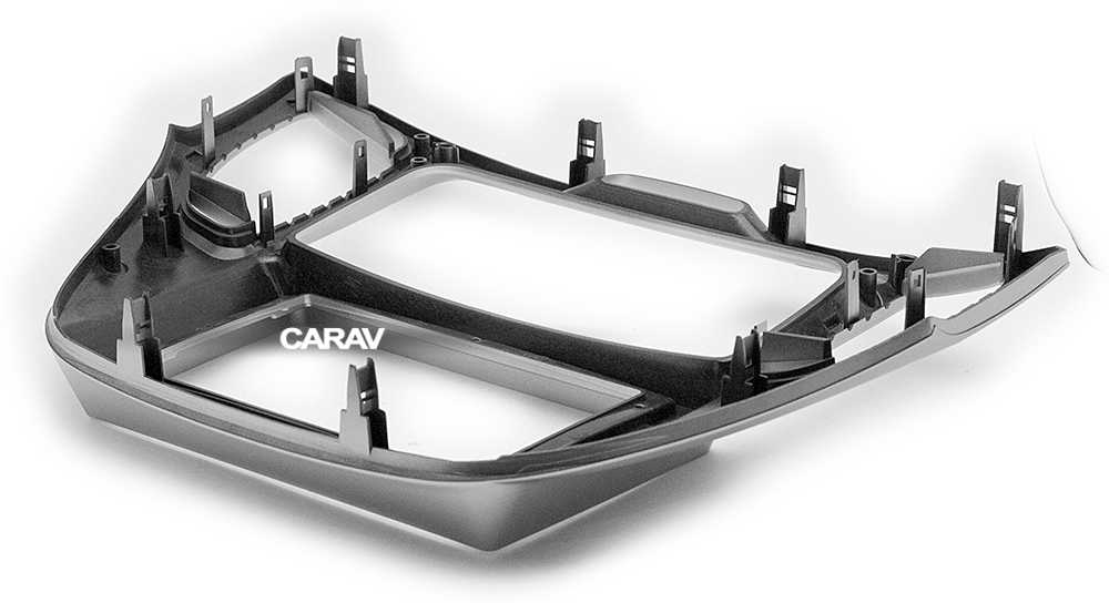 9-inch Рамка TOYOTA Highlander 2001-07 (gloss silver)  22409, фото 3