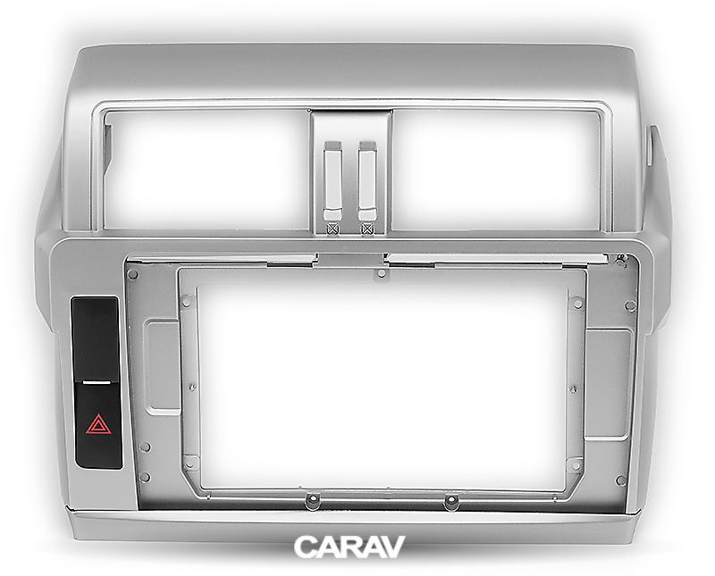 10.1-inch Рамка TOYOTA Land Cruiser Prado (150) 2013-17  22475, фото 1
